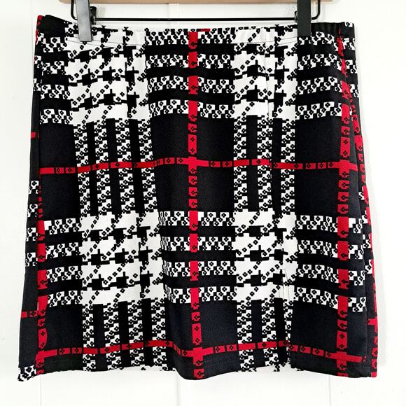 Shein Plaid Mini Pencil Skirt - Picture 1 of 6